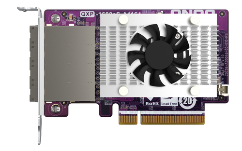 QNAP 4-port SFF-8088 SATA host bus