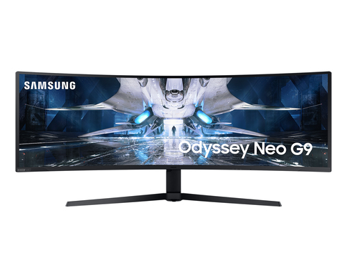 LS49AG952NNXZX MONITOR LED SAMSUNG 49 WIDESCREEN WQHD 5120 X1440 ODYSSEY NEO S49AG95, BLANCO,1 HDMI, 2 D. PORT, 2 USB, CURVO GAMER 240HZ, 1000R, 1MS