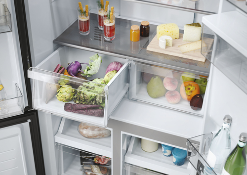 Haier HCR3818EWMM Total No Frost Multi-door American Fridge Freezer - Stainless Steel - E Rated, Stainless Steel - image 8