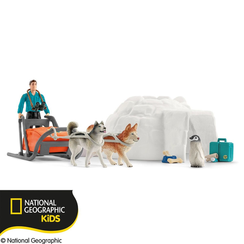 Schleich Wild Life - Antarctica-expeditie speelfiguur, afbeelding 2