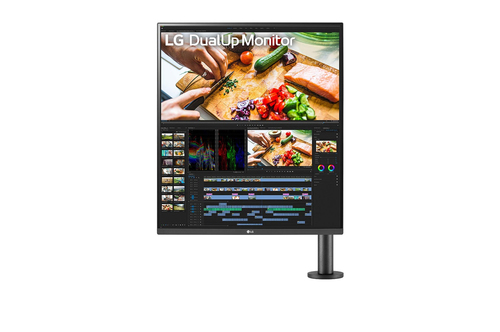 Monitor Dualup Ergo Led Lg 28Mq780B 28 2560X2880 Aspecto1618 75Hz Tr 5Ms Panel Nanoips Hdmi2 Dport1 Aux1 UsbC1 Modo2Pbp Con Kvm Integrado Hdr10 Calibracion De ColorSoporte Ergonomico 28MQ780-B - 28MQ780-B