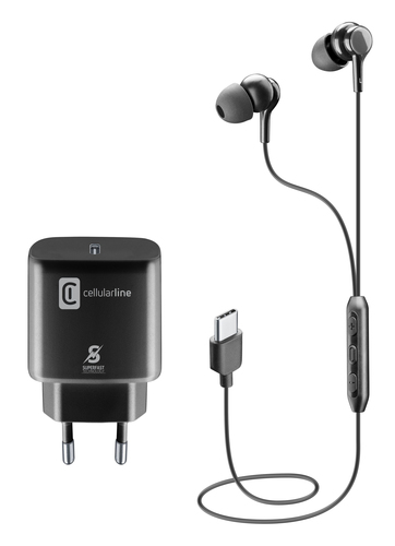 Cellularline CHARGE & MUSIC KIT Laisvų rankų įranga Vielinis