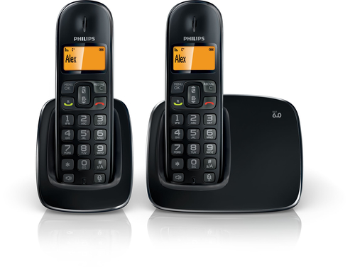 Philips BeNear CD1912B/77 telephone DECT telephone Caller ID Black – image 2