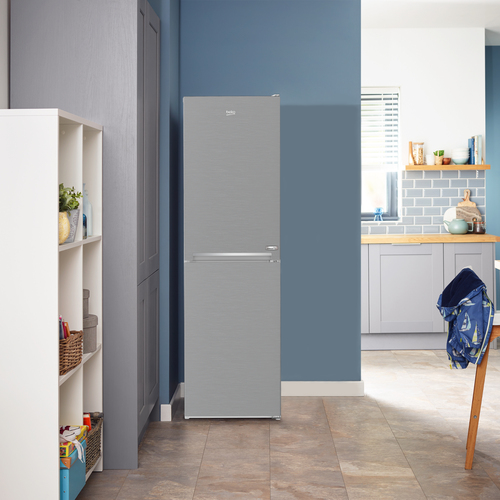 Beko CNG4582VPS 182cm 50/50 Frost Free Fridge Freezer - Stainless Steel Effect - E Rated, Stainless Steel - image 4