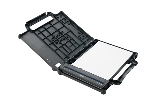 POCKETJET RUGGED MOUNTABLE CARRYING CASE FOR USE WITH FANFOLDED PAPER. INCLUDES