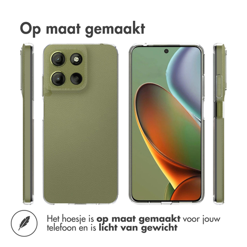 <p>De Accezz Clear Backcover is een perfect hoesje om het design van jouw smartphone niet te verbergen, maar wel te beschermen. Dit ultra transparante, afbeelding 3