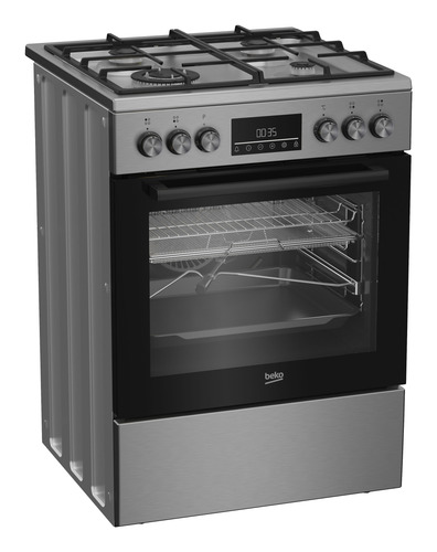 Beko FBMA61330GXDTN cooker Freestanding cooker Electric Gas Stainless steel – image 2