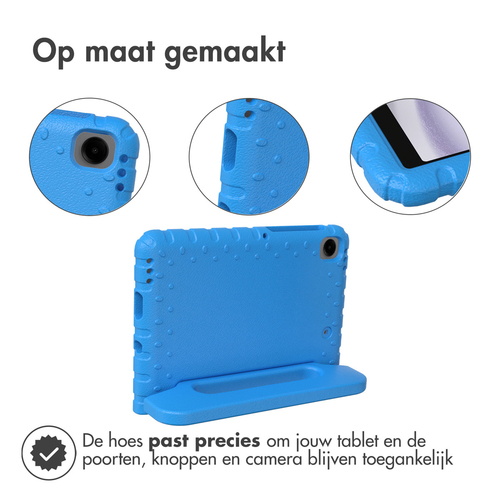 Accezz Kidsproof Backcover met handvat Samsung Galaxy Tab A9 Tablethoesje Blauw, afbeelding 7