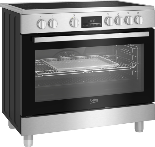 Beko BGM 30203 EX Keramisch fornuis Grijs, afbeelding 2