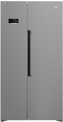 Beko Pro HarvestFresh ASL1442VPS American-Style Fridge Freezer - Stainless Steel - image 1