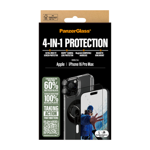PanzerGlass 4-in-1 Protection Bundle iPhone 16 Pro Max – Foto 4 von 8