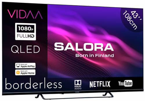 Salora QLED43FV1 TV – image 3