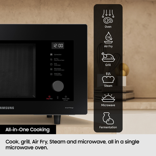 Samsung MC32DB7746KCE3 Combination Microwave - Charcoal & Black, Silver/Grey,Black - image 6