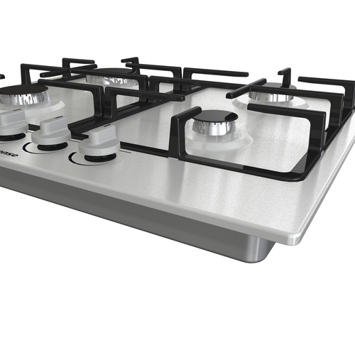 Hisense GM643XF hob Stainless steel Built-in Gas 4 zone(s) – image 9