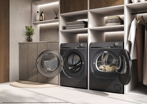 Haier X Series 9 HD90-CQ387PGU-UK WiFi-enabled 9 kg Heat Pump Tumble Dryer - Graphite, Silver/Grey - image 5