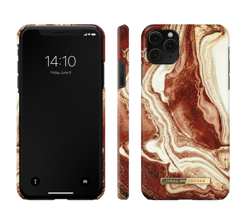 iDeal of Sweden Printed Case iPhone 11PM/XSM Gldn rusty mrbl – image 2