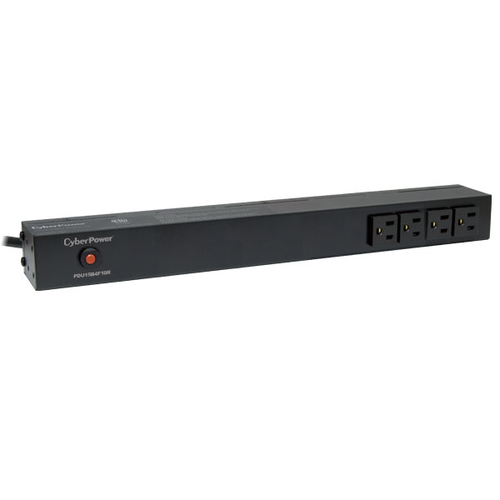 CyberPower PDU15B4F10R power distribution unit (PDU) 14 AC outlet(s) 1U Black