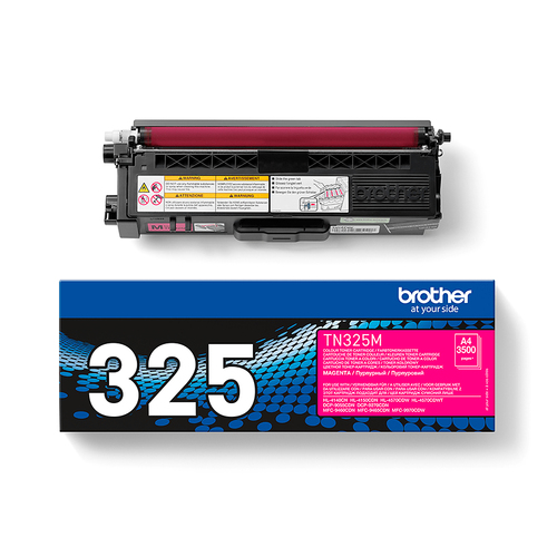 Original Brother TN325M Magenta Toner Cartridge - image 4