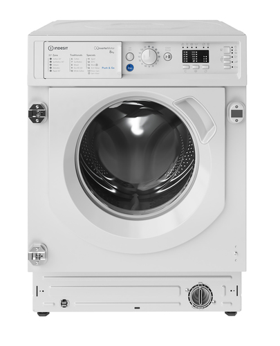 Indesit BIWMIL81485 Integrated 8kg 1400 Spin Washing Machine B Rated P - image 1