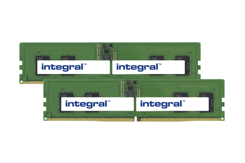 Integral 16GB (2x8GB) PC RAM MODULE KIT DDR5 5600MHz PC5-44800 UNBUFFERED NON-ECC DIMM