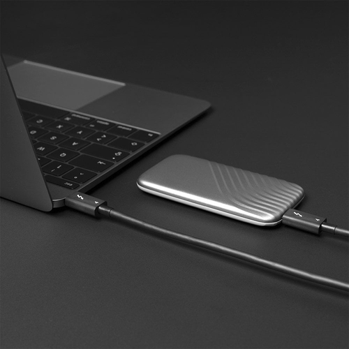Lindy 1m Thunderbolt 4 Kabel, passiv, afbeelding 5