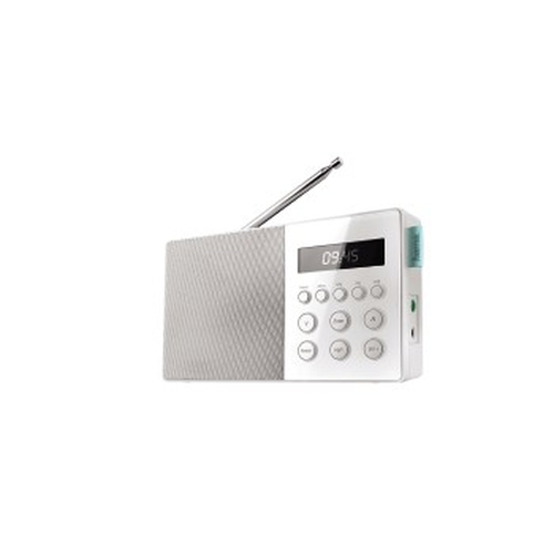 Hama DR10 Clock White