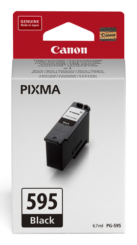 Original Canon PG-595 Black Ink Cartridge - image 2