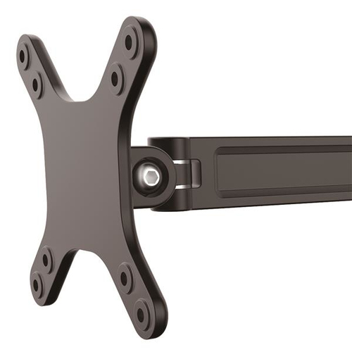 StarTech.com Monitor Wall Mount - Dual Swivel - Supports 13'' to 34'' Monitors - VESA Monitor / TV Wall Mount - Wall Mount Swivel Monitor Arm - Black (ARMWALLDS) Monteringssæt LCD display 13-34 – billede 5