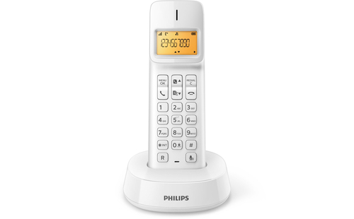 Philips D1401W/TR telephone DECT telephone Caller ID White – image 2