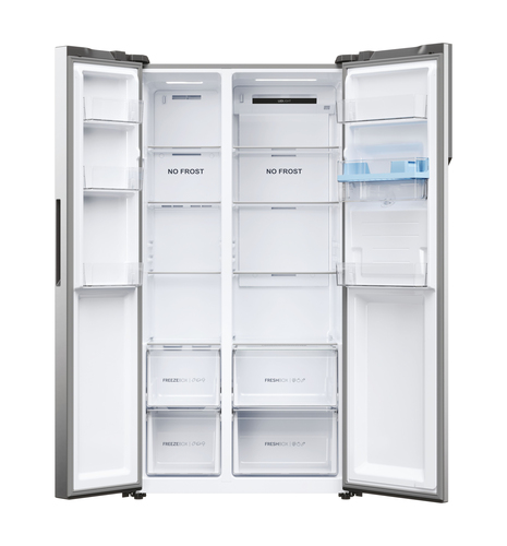 Haier SBS 90 Series 5 HSR5918DWMP side-by-side refrigerator Freestanding – image 3