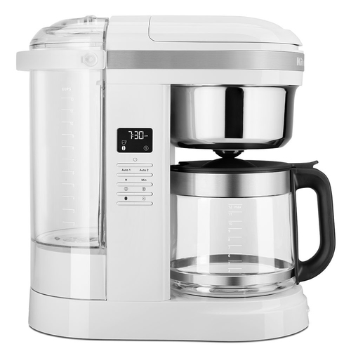 KitchenAid 5KCM1208EWH Полуавтомат Капельная кофеварка 1,7 L