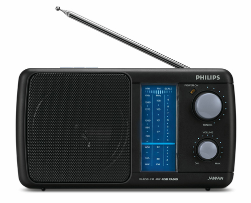 Philips RL4250/94 radio Portable Analog Black – image 2