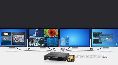 ATEN 4K Quad-Display KVM over IP Multi-View Receiver – image 5
