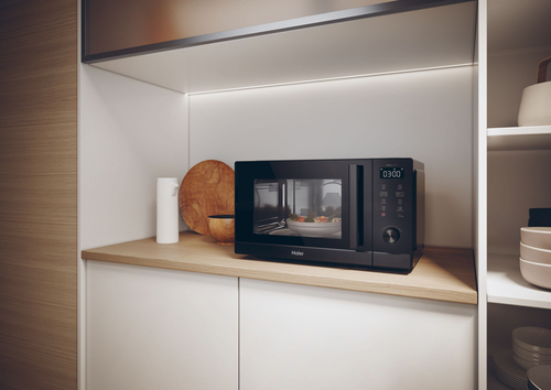 Haier Series 4 HAMCI29S4TB/ST Black Grill microwave Countertop – image 6