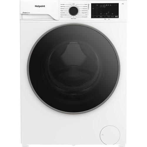 Hotpoint Fabric Care Hbca 123 Care UK 12kg Washing Machine with 1400 rpm - White - A Rated, White - image 1