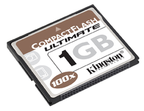 Kingston Technology 1024MB CompactFlash Card Ultimate 100x