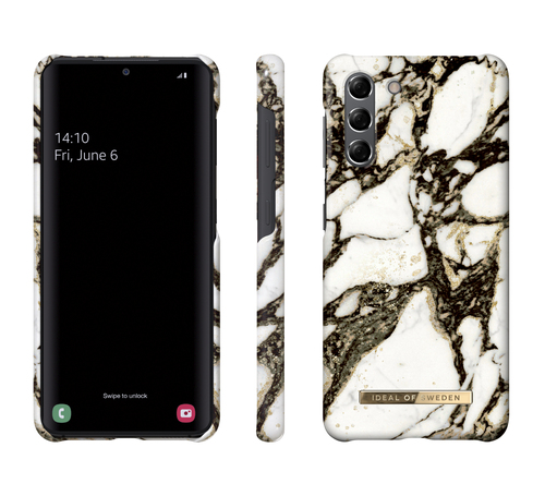 iDeal of Sweden Printed Case Galaxy S21 Calacatta Golden Marble – image 2