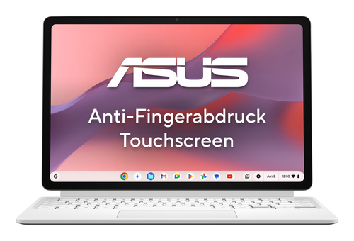 ASUS Chromebook CM32 CM3206DM4A-TR0145 MediaTek Kompanio Kompanio 540 Хромбук 30,7 cm (12.1") Сенсорный экран WQXGA 8 GB LPDDR5x-SDRAM 128 GB eMMC Wi-Fi 6 (802.11ax) ChromeOS Титановый QWERTZ Немецкий