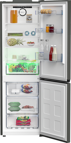 Beko HarvestFresh™ CNG5686VG 186cm 60/40 No Frost Fridge Freezer - Graphite - D Rated, Graphite - image 5