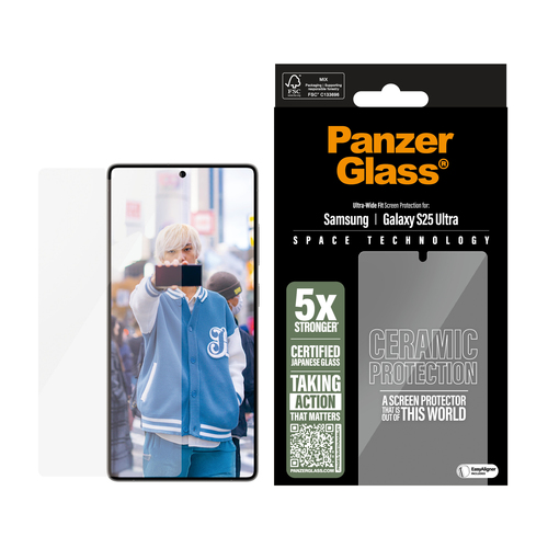 PANZERGLASS KERAMIEK SCREEN PROTECTOR - CLEAR, afbeelding 2