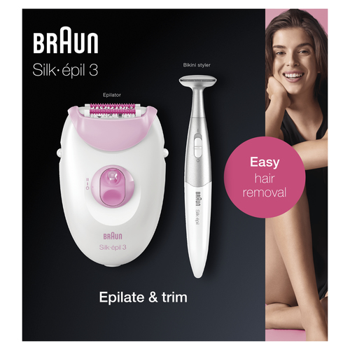 Braun Silk-épil 3 3-321 20 tweezers White – image 3