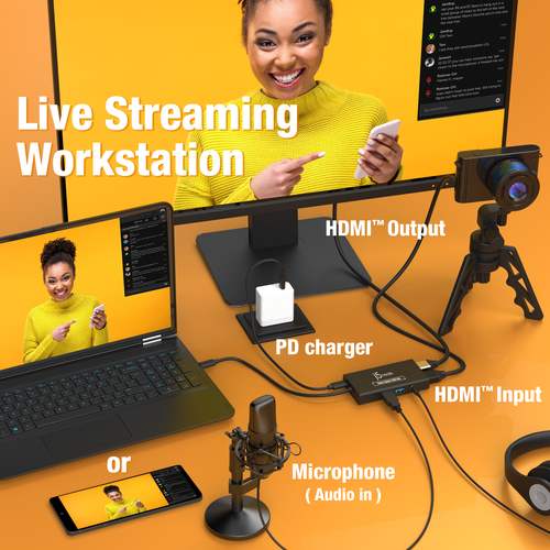 j5create JVA01-N Video Capture USB™ Hub – image 6