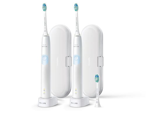 Philips 4300 series HX6809/81 electric toothbrush Adult Sonic toothbrush White – image 2