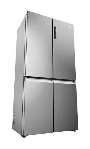 Haier HCR5919ENMP American-Style Fridge Freezer - Platinum Inox, Silver/Grey - image 7