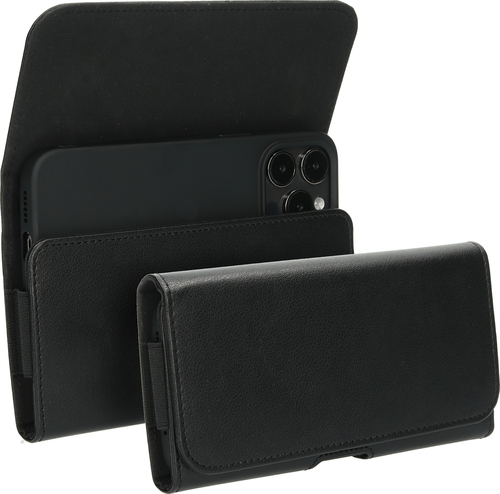 Mobiparts Classic Belt Case Size XL Black - telefoonetui