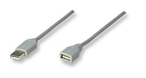 Manhattan 340960 cable USB 4,5 m USB A Gris imagen 1