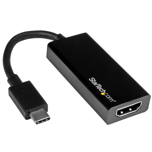 StarTech.com USB C to HDMI Adapter - USB 3.1 Type C Converter - 4K 30Hz UHD Videoadapter 14.7cm Sort