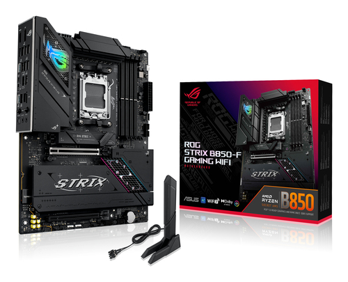 Asus Rog Strix B850-F Gaming WiFi AM5 DDR5 Motherboard - PCIe 5.0, Wi-Fi 7, 4 M.2 Slots - image 1