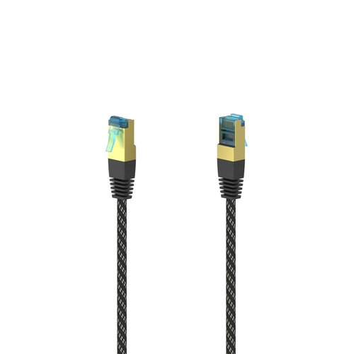 Hama 00201003 сетевой кабель Черный, Серебристый 3 m Cat6 F/UTP (FTP)