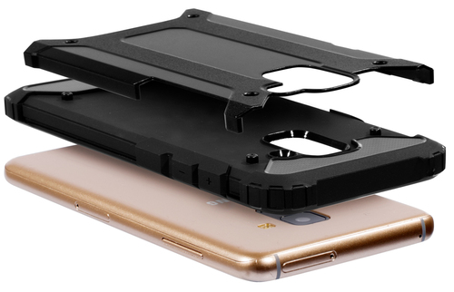 Mobiparts Rugged Shield Case Samsung Galaxy A8 (2018) Black – image 7
